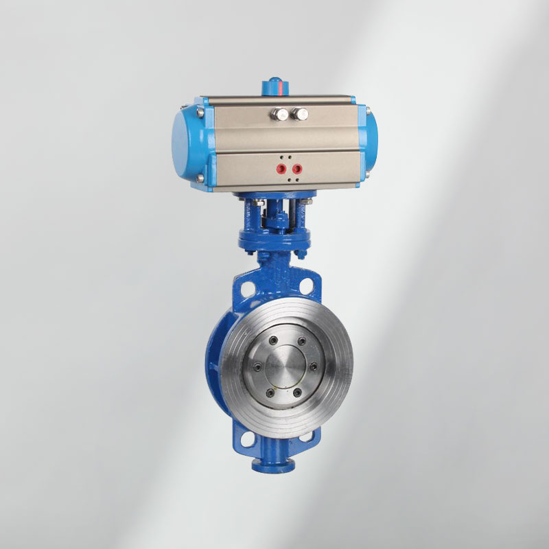 對夾三偏心蝶閥(氣動)