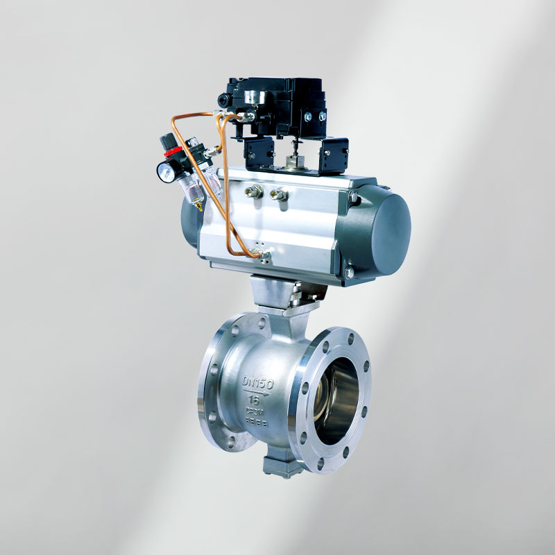 V型球閥（氣動(dòng)）